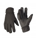 Mil-Tec - Rękawice zimowe Softshell Thinsulate™ - Czarne - 12521302