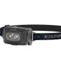 Ledlenser HF4R Signature Black, akumulatorowa latarka czołowa, 600 lm, RGB