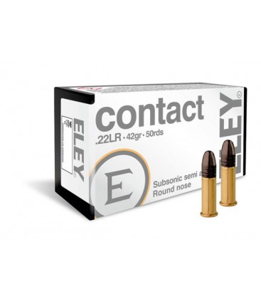 Amunicja ELEY contact subsonic semi auto .22lr