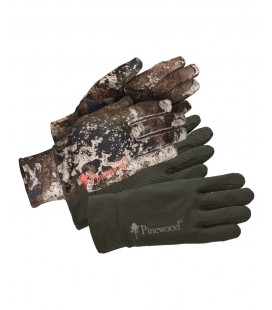 PINEWOOD RĘKAWICE FURUDAL LINER GLOVE STRATA/MOSS GREEN 1173