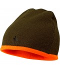 SEELAND CZAPKA DWUSTRONNA HI-VIS ORANGE/PINE GREEN