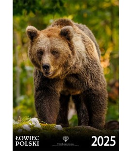 KALENDARZ ŁOWIEC POLSKI DUŻY 2025