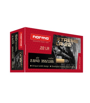 Amunicja Norma .22lr XTREME LR-22 2.8/43