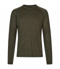 SEELAND koszulka Peak - pine green melange