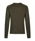 SEELAND koszulka Peak - pine green melange