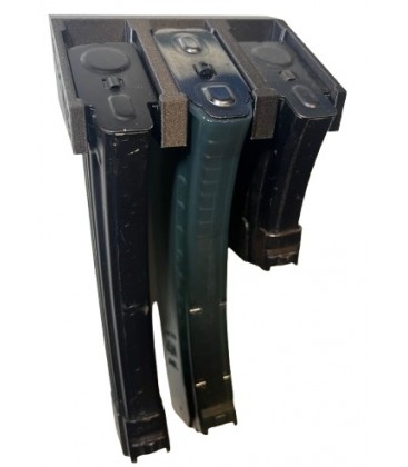 BULLETMAG Uchwyt na magazynki AK 7.62x39 stalowe / polimerowe (wkładane z przodu)