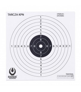 Tarcze Range Solutions KPN do wiatrówki 14x14cm 100szt