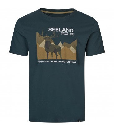 Seeland Fragment dark blue koszulka letnia 40443