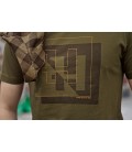 Koszulka Härkila H-logo S/S 10296 col. Dark olive