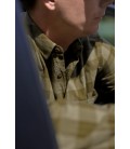 HARKILA KOSZULA SKANDINAVIAN DARK OLIVE CHECK