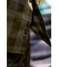 HARKILA KOSZULA SKANDINAVIAN DARK OLIVE CHECK