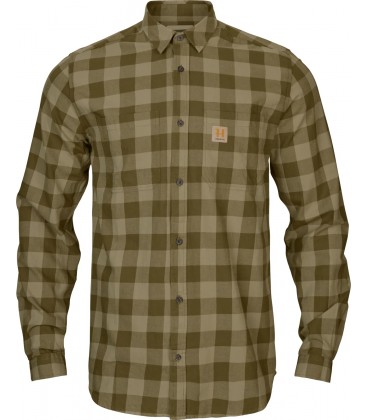 HARKILA KOSZULA SKANDINAVIAN DARK OLIVE CHECK