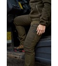Spodnie Härkila Fjell damskie 10064 Dark olive/Willow green