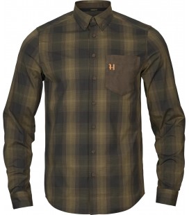 HARKILA KOSZULA AKKAN WILLOW GREEN/SHADOW BROWN