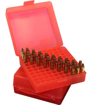 Pudełko na amunicję bocznego zapłonu P-100-22M-29 MTM (100szt, 22WMR, 17HMR)