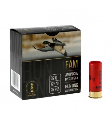 Amunicja FAM Pionki 12/70 ZAT 32g PLUS 4-3,00mm