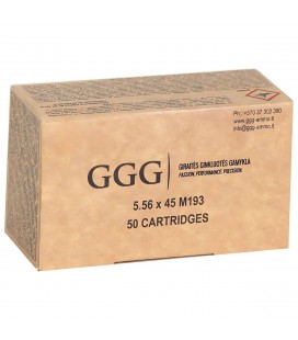 Amunicja GGG 5.56X45 MM/ 223 REM fmj 3,56g