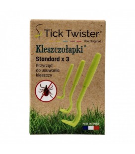Kleszczołapki przyrząd do usuwania kleszczy Tick Twister® Standard 3 szt.
