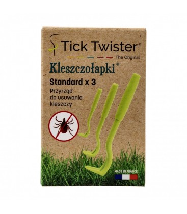Kleszczołapki przyrząd do usuwania kleszczy Tick Twister® Standard 3 szt.