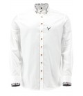 KOSZULA BIAŁA SLIM FIT 420003-4255/156