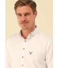 KOSZULA BIAŁA SLIM FIT 420003-4255/156