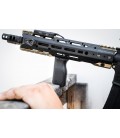 Strike Industries - Chwyt M-LOK Angled Vertical Grip - Long - Czarny - SI-AR-CMAG-L