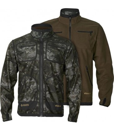 Bluza Härkila Noctyx Camo AXIS MSP®Black/Willow green 10783