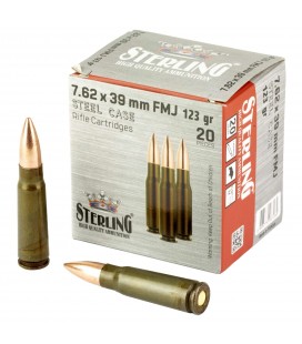 Amunicja Sterling 7,62x39 fmj
