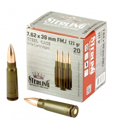 Amunicja Sterling 7,62x39 fmj