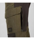 Spodnie myśliwskie Härkila Scandinavian Willow green/Deep brown