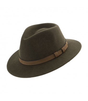 KAPELUSZ MYŚLIWSKI KHAKI ROLLHUT WOLLE 43201