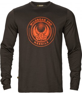 Koszulka Męska Härkila Game Shadow brown wildboar
