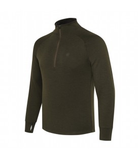 Sweter BERETTA Glider Merino Half Zip Green Moss