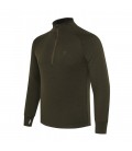 Sweter BERETTA Glider Merino Half Zip Green Moss