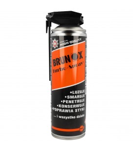 Preparat do czyszczenia i konserwacji Brunox Turbo-Spray 500ml