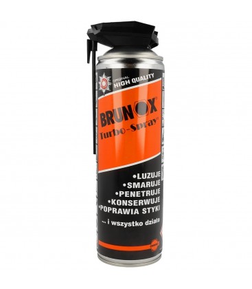 Preparat do czyszczenia i konserwacji Brunox Turbo-Spray 500ml
