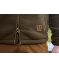 Kurtka polarowa Harkila Sandhem sherpa - Willow green (105250029)