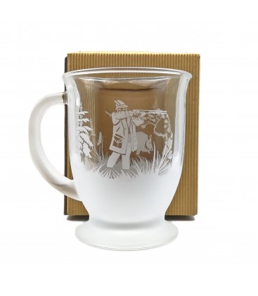 KUBEK “KUBAS” 400 ML, MYŚLIWY i DZIK, OPAK. 1 SZT. SZRON