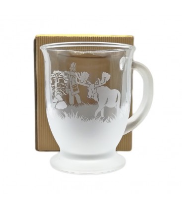 KUBEK “KUBAS” 400 ML, MYŚLIWY i ŁOŚ, OPAK. 1 SZT. SZRON