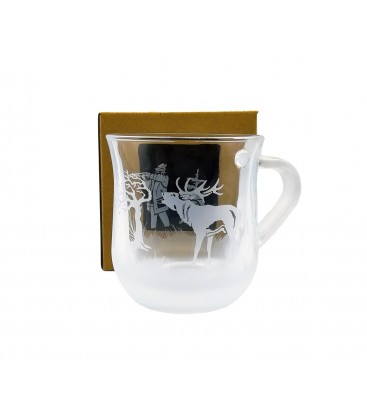 KUBEK “VITO” 320 ML, MYŚLIWY i JELEŃ, OPAK. 1 SZT. SZRON