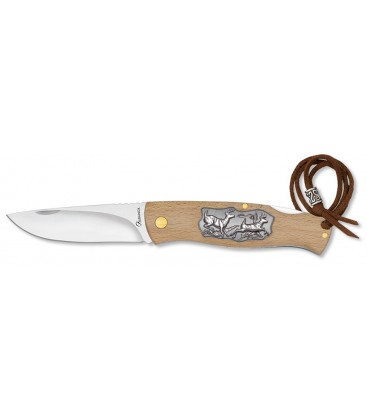 NÓŻ SKŁADANY MYŚLIWSKI ALBAINOX 25105 JELEŃ