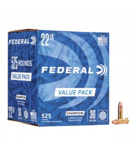 FEDERAL CHAMPION 36GR 22LR LEAD HP 22LR OP 525SZT