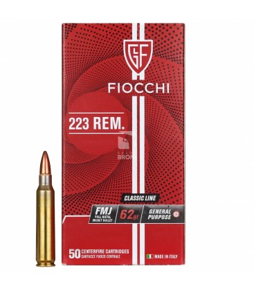 Amunicja Fiocchi 223 rem fmj 62gr