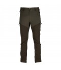 Spodnie SELLA Stretch wzmocnione zielone/oliwka, 92688-388