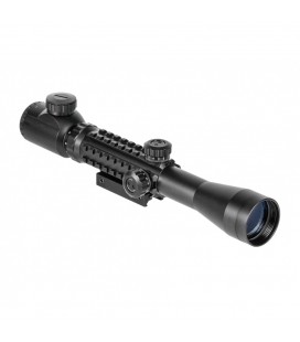 Luneta celownicza Vogler Premium 3-9x40 EG z podświetleniem, szynami i montażem