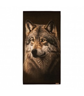RĘCZNIK WILK BRAZOWY 50X100