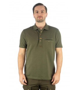 KOSZULKA POLO 428007-2711/57 CIEMNA ZIELEŃ
