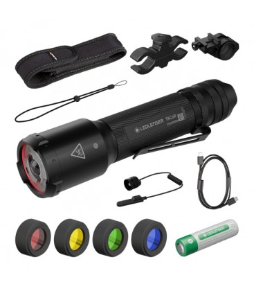 Ledlenser TAC6R Tactical Outdoor Set, zestaw taktyczny, 2000 lm