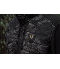 Bluza męska myśliwska Härkila Noctyx Camo Hybrid AXIS MSP®Black / black