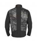 Bluza męska myśliwska Härkila Noctyx Camo Hybrid AXIS MSP®Black / black